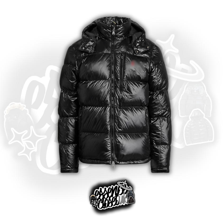 RL Glossed Down Black Jacket