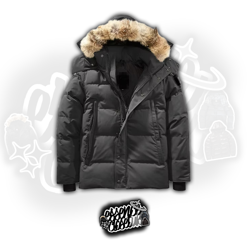 Wyndham Fur Parka - Grey