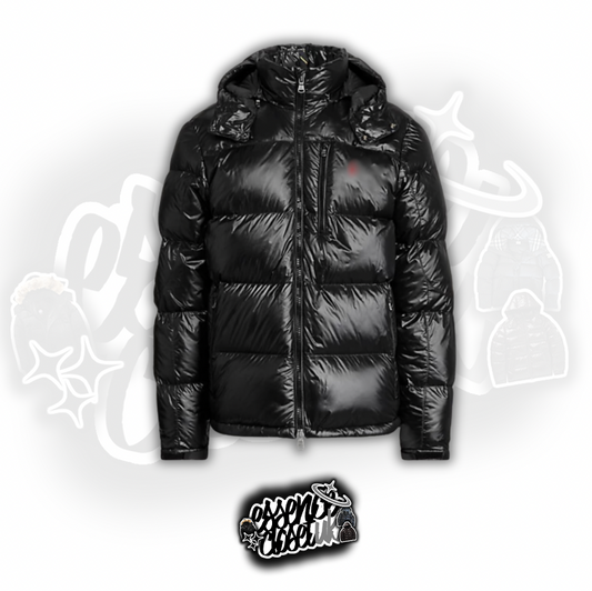 RL Glossed Down Black Jacket